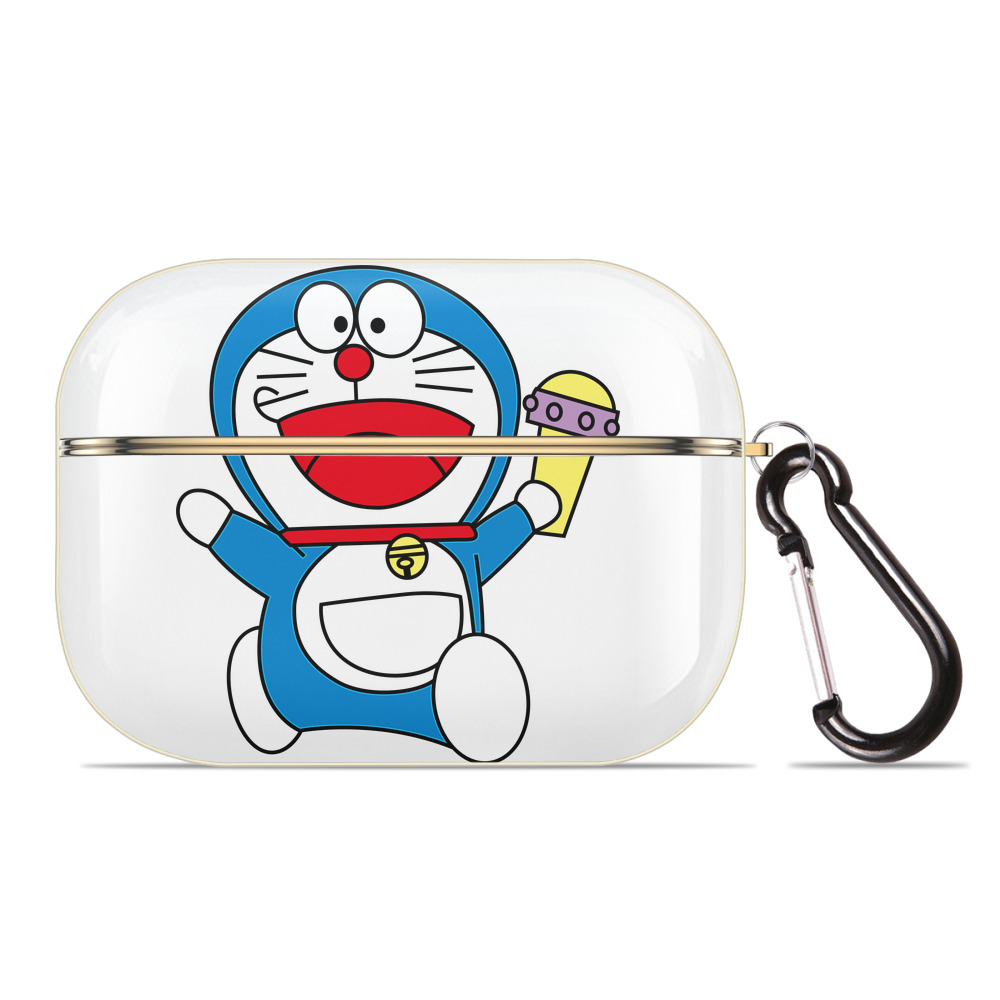 （画像用） ドラえもん Doraemon 【AirPods Pro用】ハードシェル保護ケース｜耐衝撃・防指紋・カラビナ付き商品仕様