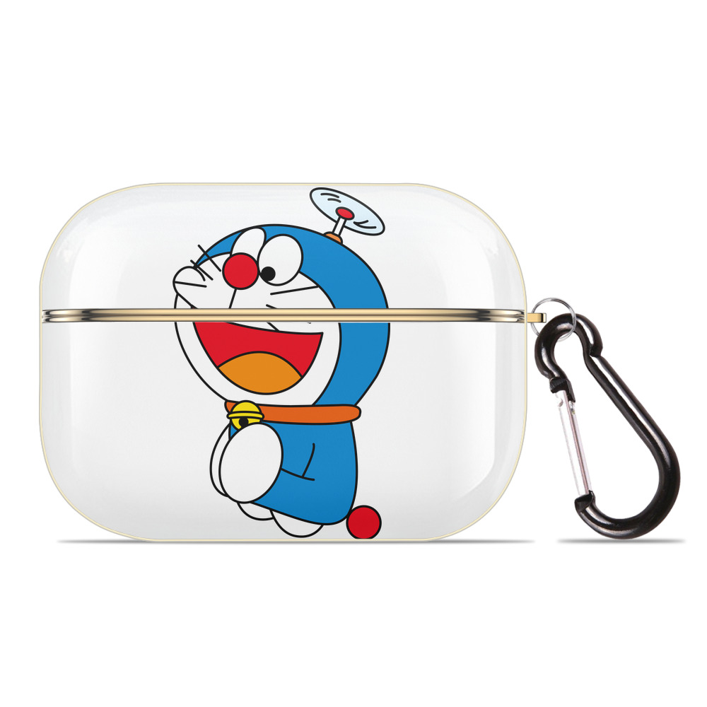 （画像用） ドラえもん Doraemon 【AirPods Pro用】ハードシェル保護ケース｜耐衝撃・防指紋・カラビナ付き商品仕様