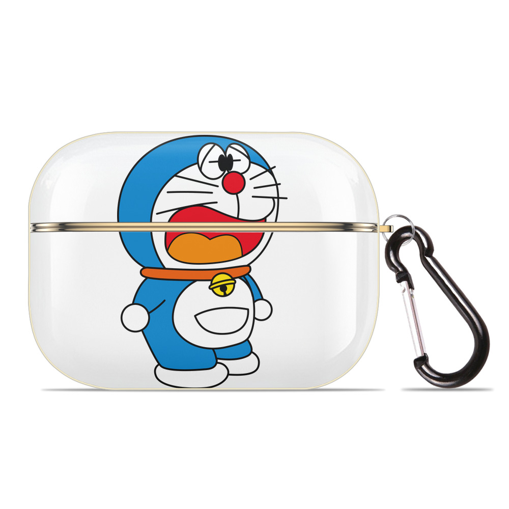 （画像用） ドラえもん Doraemon 【AirPods Pro用】ハードシェル保護ケース｜耐衝撃・防指紋・カラビナ付き商品仕様