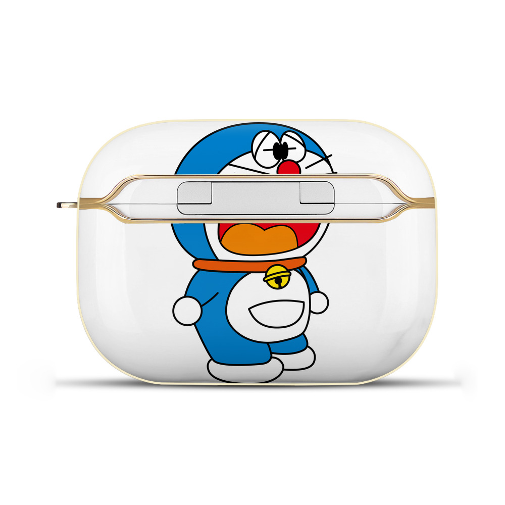 （画像用） ドラえもん Doraemon 【AirPods Pro用】ハードシェル保護ケース｜耐衝撃・防指紋・カラビナ付き商品仕様