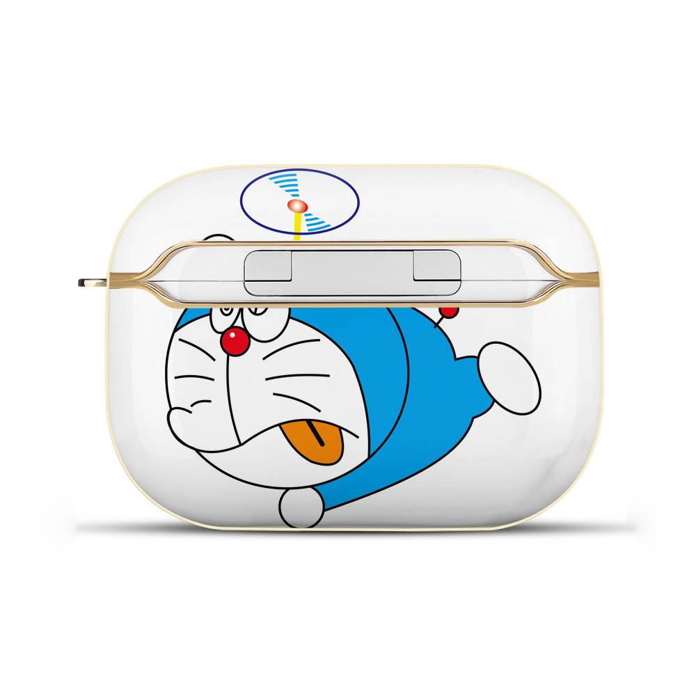 （画像用） ドラえもん Doraemon 【AirPods Pro用】ハードシェル保護ケース｜耐衝撃・防指紋・カラビナ付き商品仕様