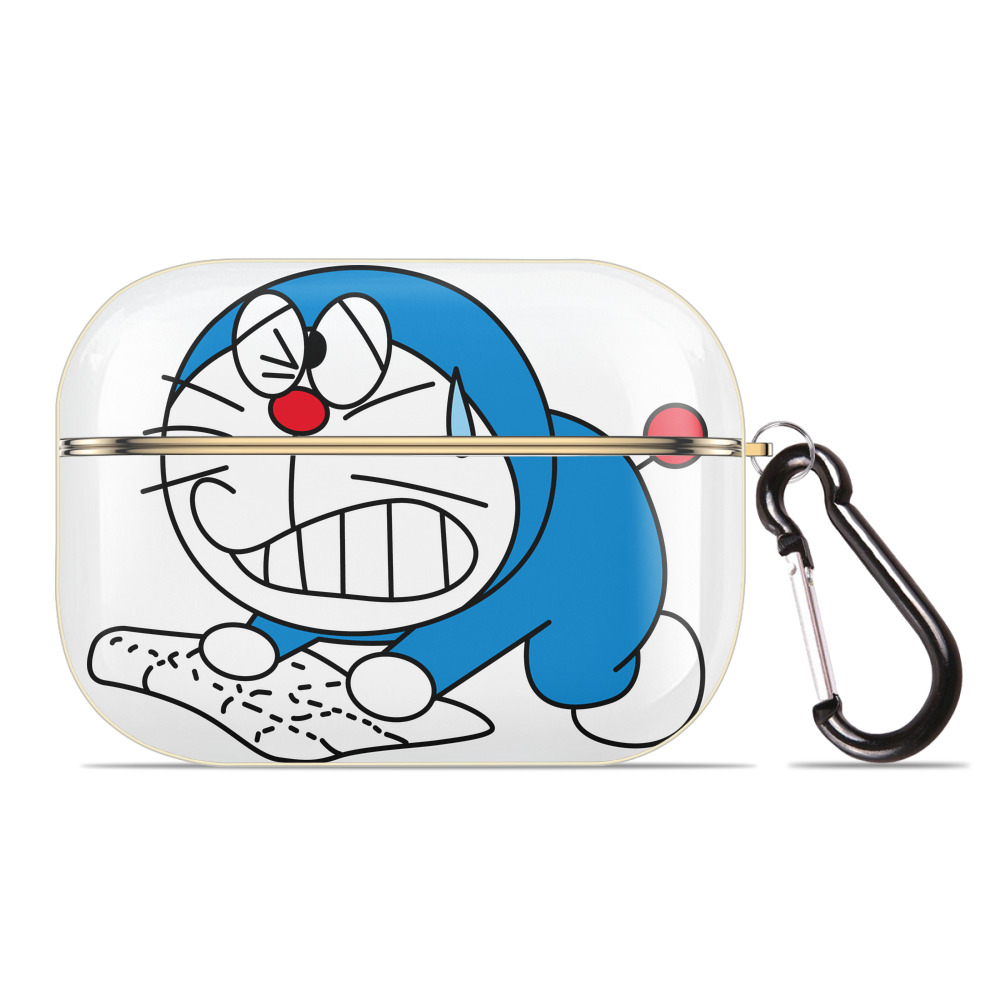 （画像用） ドラえもん Doraemon 【AirPods Pro用】ハードシェル保護ケース｜耐衝撃・防指紋・カラビナ付き商品仕様