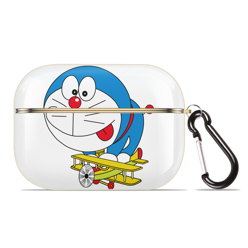 （画像用） ドラえもん Doraemon 【AirPods Pro用】ハードシェル保護ケース｜耐衝撃・防指紋・カラビナ付き商品仕様