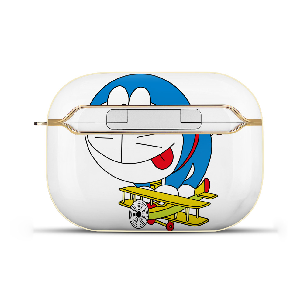 （画像用） ドラえもん Doraemon 【AirPods Pro用】ハードシェル保護ケース｜耐衝撃・防指紋・カラビナ付き商品仕様