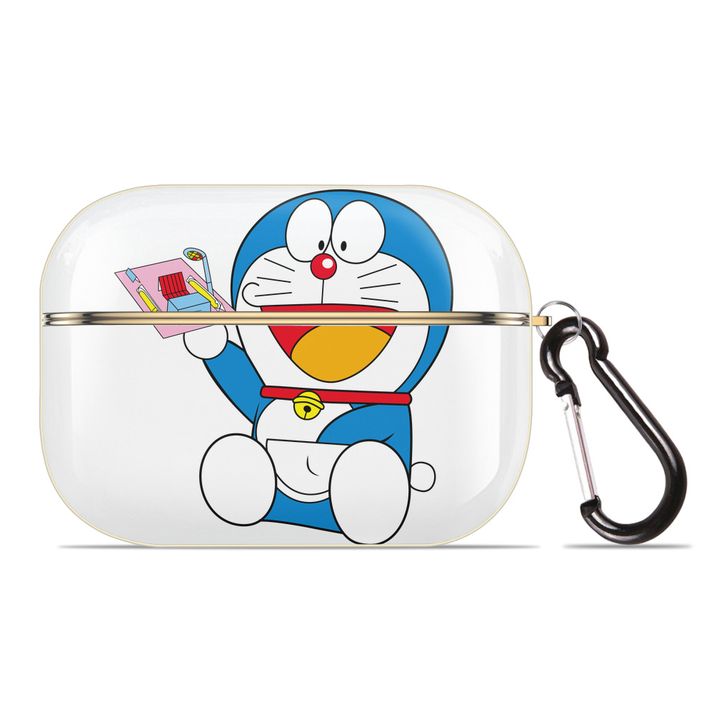（画像用） ドラえもん Doraemon 【AirPods Pro用】ハードシェル保護ケース｜耐衝撃・防指紋・カラビナ付き商品仕様