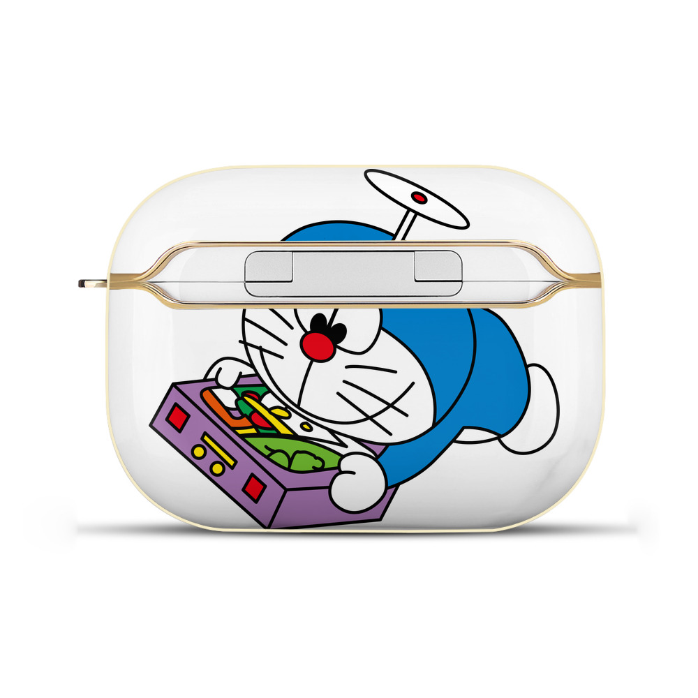（画像用） ドラえもん Doraemon 【AirPods Pro用】ハードシェル保護ケース｜耐衝撃・防指紋・カラビナ付き商品仕様