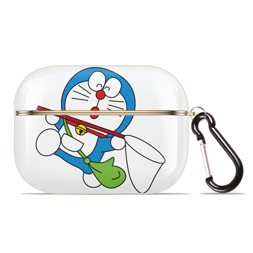 （画像用） ドラえもん Doraemon 【AirPods Pro用】ハードシェル保護ケース｜耐衝撃・防指紋・カラビナ付き商品仕様