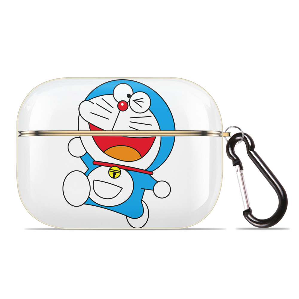 （画像用） ドラえもん Doraemon 【AirPods Pro用】ハードシェル保護ケース｜耐衝撃・防指紋・カラビナ付き商品仕様