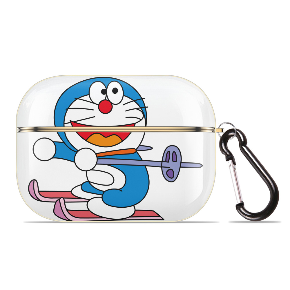 （画像用） ドラえもん Doraemon 【AirPods Pro用】ハードシェル保護ケース｜耐衝撃・防指紋・カラビナ付き商品仕様