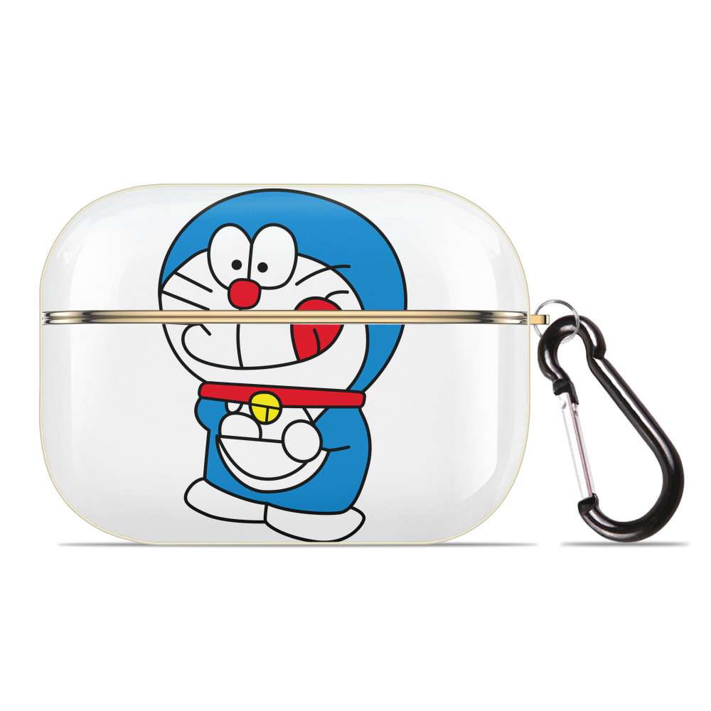 （画像用） ドラえもん Doraemon 【AirPods Pro用】ハードシェル保護ケース｜耐衝撃・防指紋・カラビナ付き商品仕様