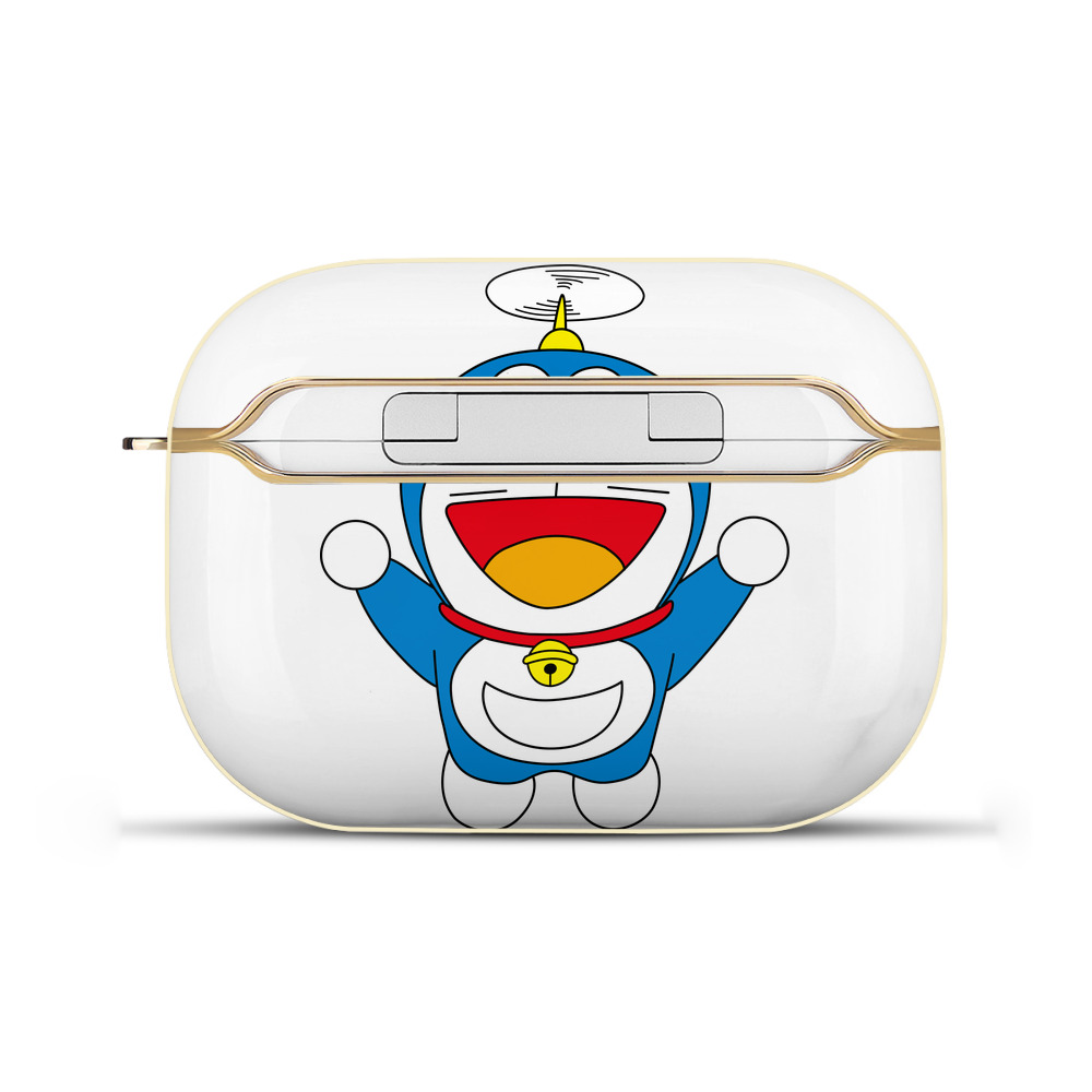 （画像用） ドラえもん Doraemon 【AirPods Pro用】ハードシェル保護ケース｜耐衝撃・防指紋・カラビナ付き商品仕様
