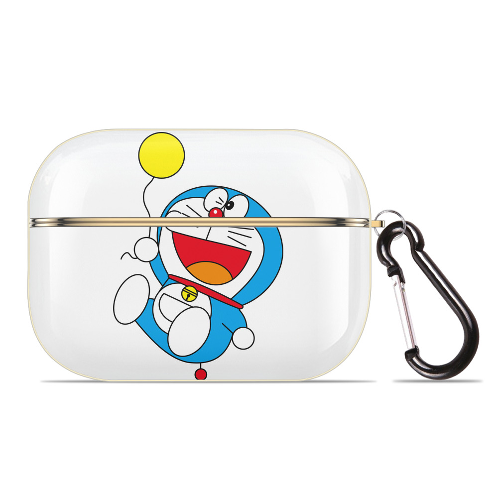 （画像用） ドラえもん Doraemon 【AirPods Pro用】ハードシェル保護ケース｜耐衝撃・防指紋・カラビナ付き商品仕様