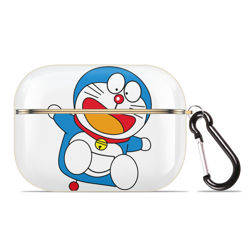 （画像用） ドラえもん Doraemon 【AirPods Pro用】ハードシェル保護ケース｜耐衝撃・防指紋・カラビナ付き商品仕様