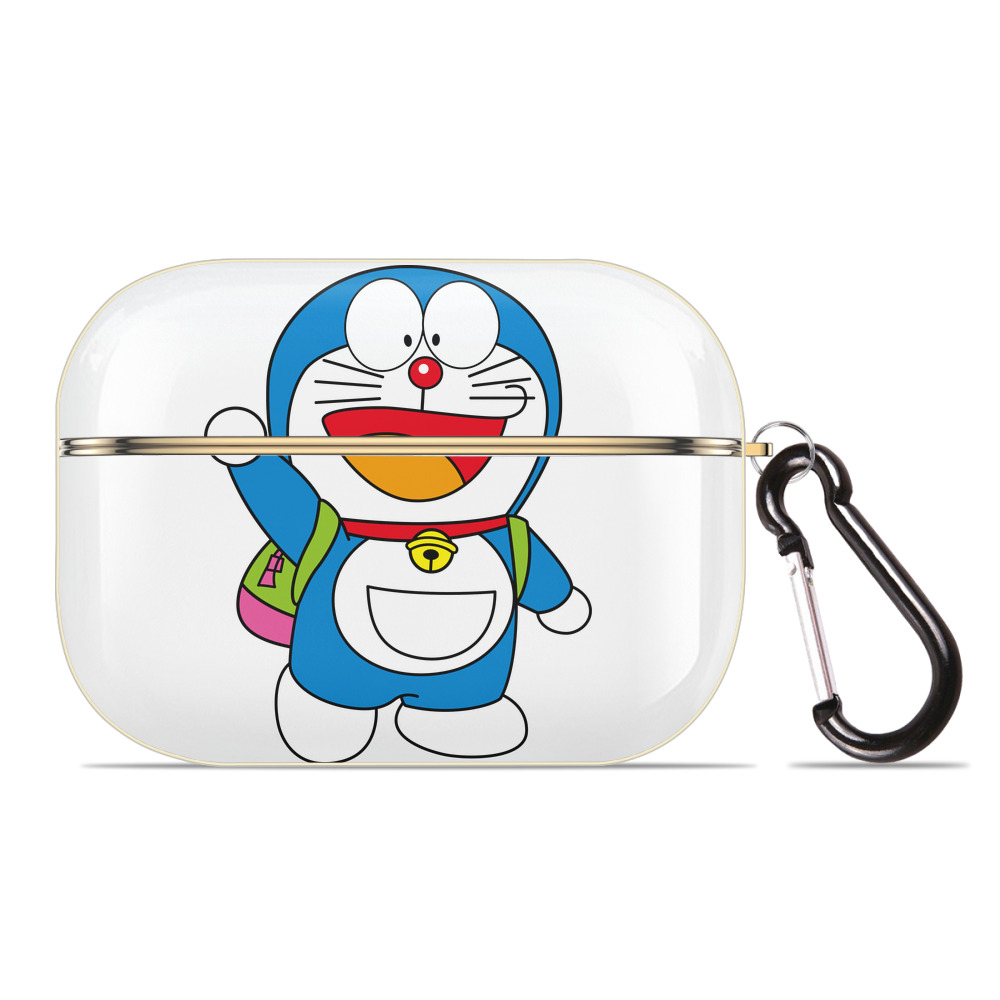 （画像用） ドラえもん Doraemon 【AirPods Pro用】ハードシェル保護ケース｜耐衝撃・防指紋・カラビナ付き商品仕様