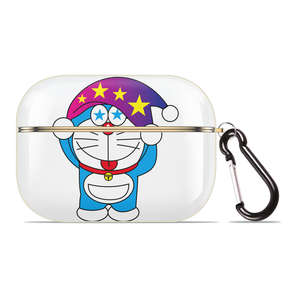 （画像用） ドラえもん Doraemon 【AirPods Pro用】ハードシェル保護ケース｜耐衝撃・防指紋・カラビナ付き商品仕様