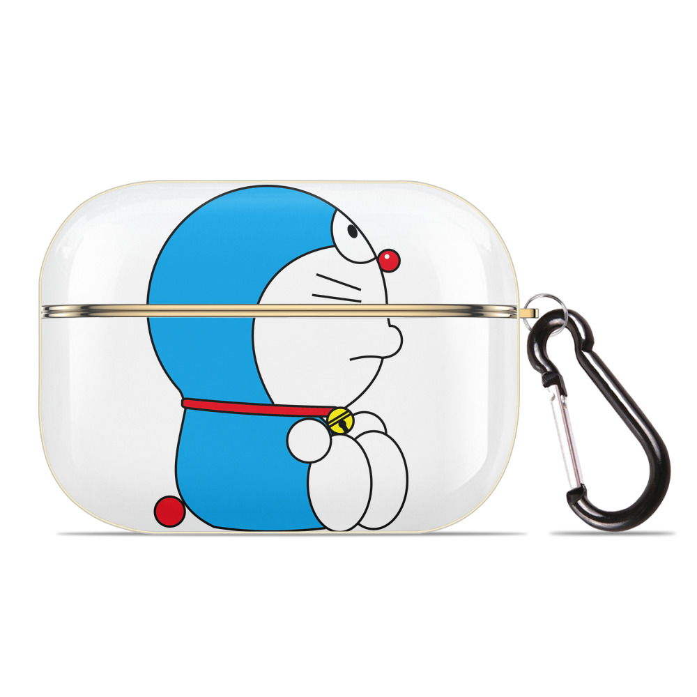 （画像用） ドラえもん Doraemon 【AirPods Pro用】ハードシェル保護ケース｜耐衝撃・防指紋・カラビナ付き商品仕様