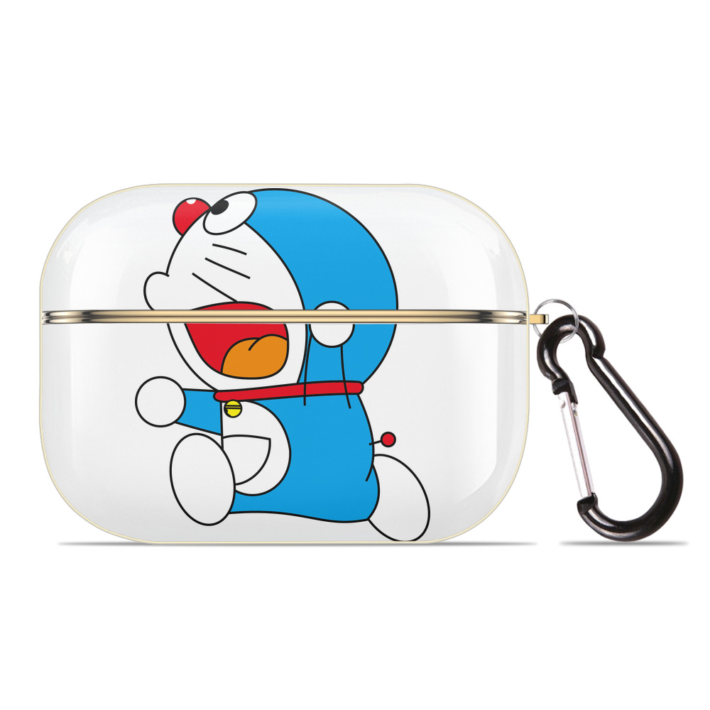（画像用） ドラえもん Doraemon 【AirPods Pro用】ハードシェル保護ケース｜耐衝撃・防指紋・カラビナ付き商品仕様