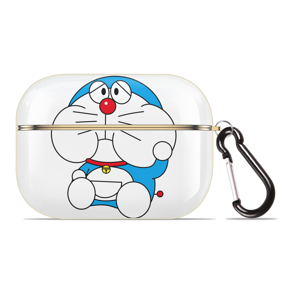 （画像用） ドラえもん Doraemon 【AirPods Pro用】ハードシェル保護ケース｜耐衝撃・防指紋・カラビナ付き商品仕様