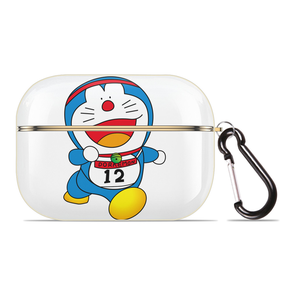（画像用） ドラえもん Doraemon 【AirPods Pro用】ハードシェル保護ケース｜耐衝撃・防指紋・カラビナ付き商品仕様