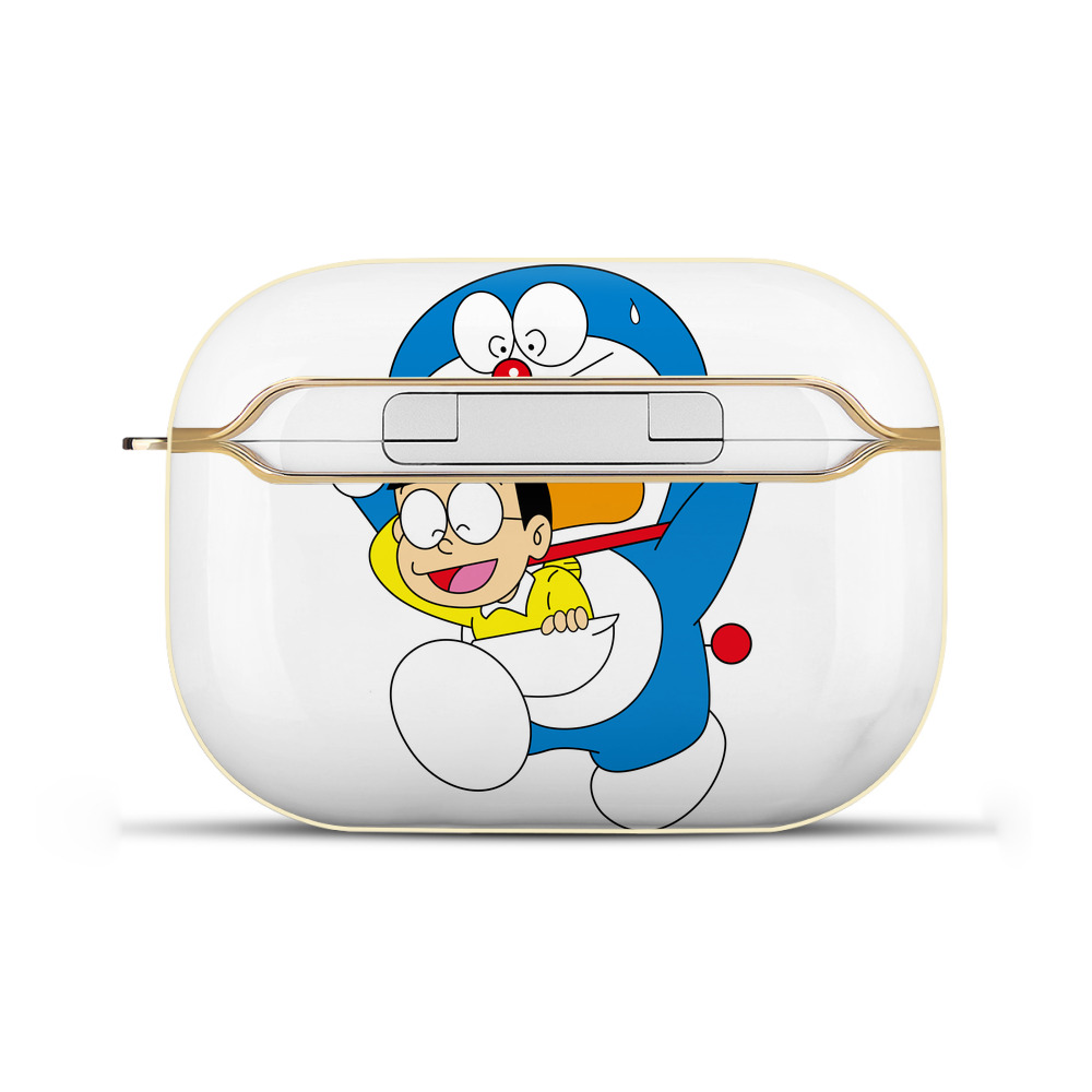 （画像用） ドラえもん Doraemon 【AirPods Pro用】ハードシェル保護ケース｜耐衝撃・防指紋・カラビナ付き商品仕様