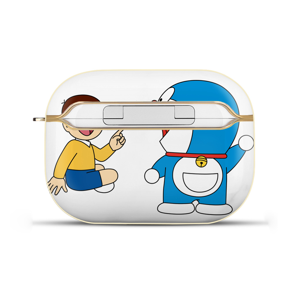 （画像用） ドラえもん Doraemon 【AirPods Pro用】ハードシェル保護ケース｜耐衝撃・防指紋・カラビナ付き商品仕様
