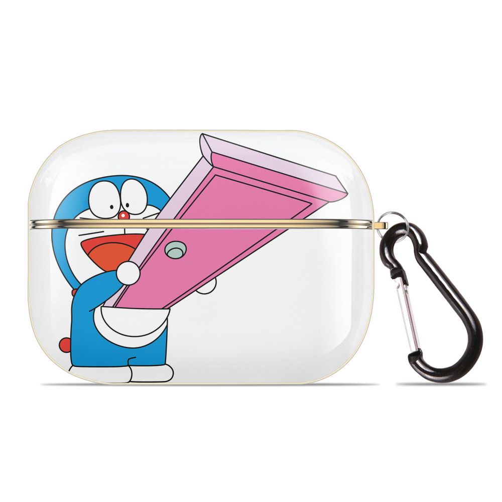 （画像用） ドラえもん Doraemon 【AirPods Pro用】ハードシェル保護ケース｜耐衝撃・防指紋・カラビナ付き商品仕様