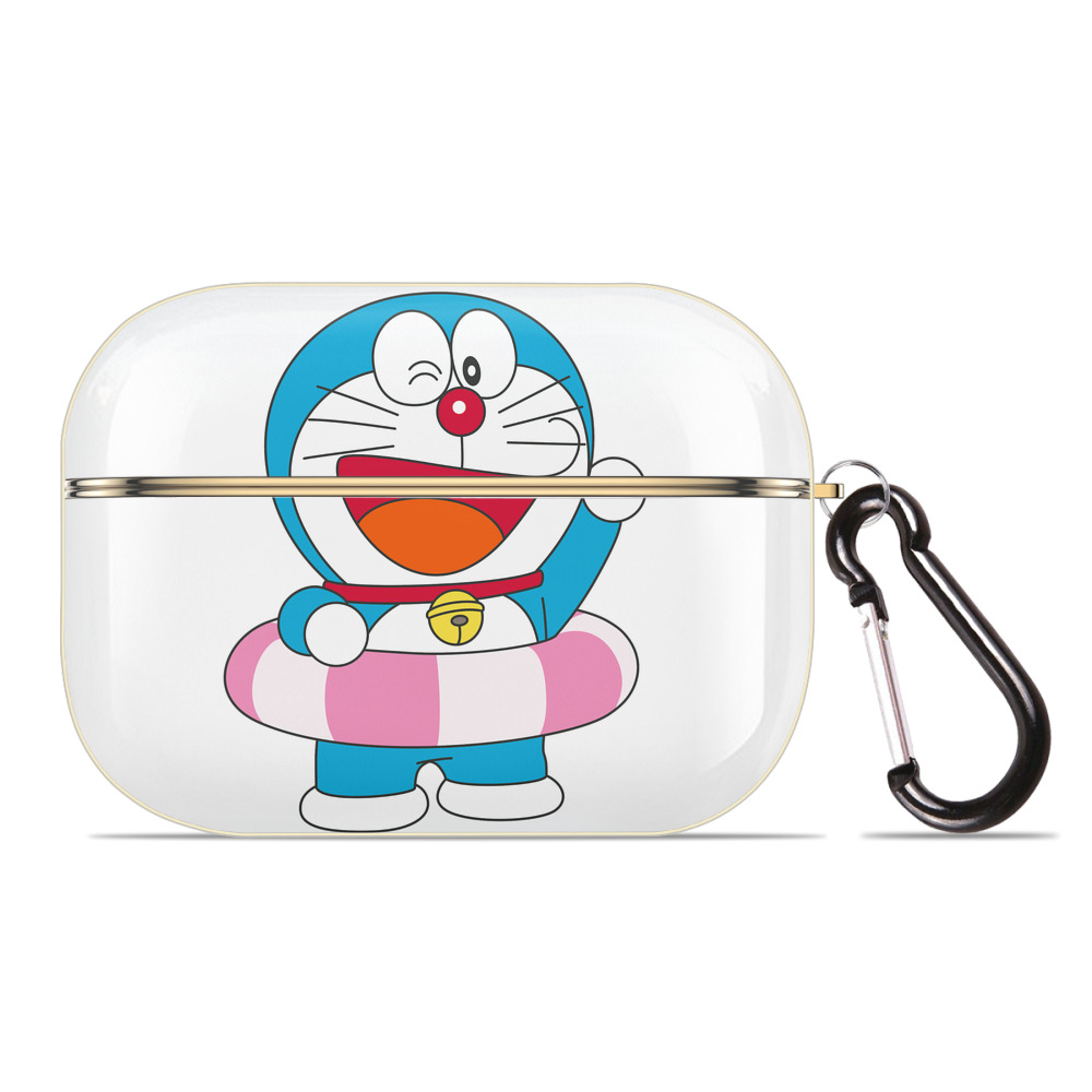 （画像用） ドラえもん Doraemon 【AirPods Pro用】ハードシェル保護ケース｜耐衝撃・防指紋・カラビナ付き商品仕様