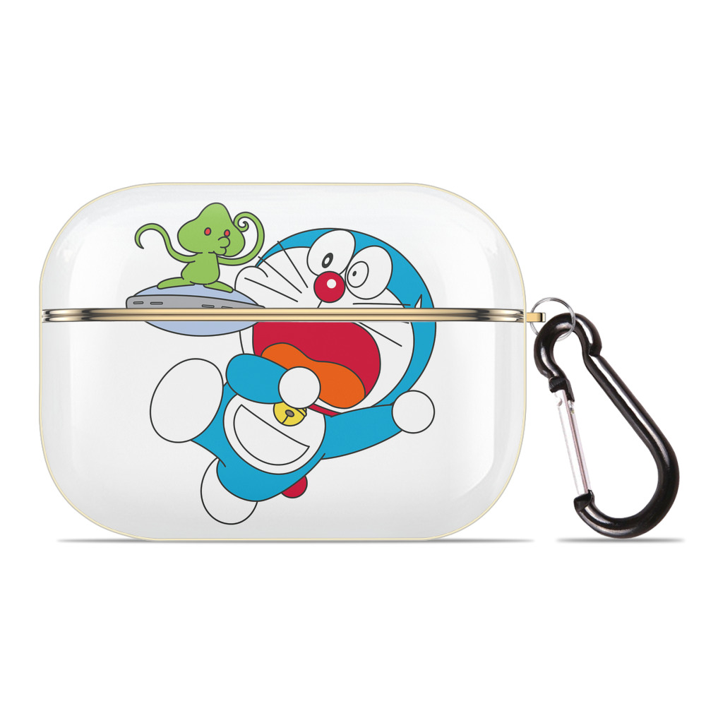 （画像用） ドラえもん Doraemon 【AirPods Pro用】ハードシェル保護ケース｜耐衝撃・防指紋・カラビナ付き商品仕様