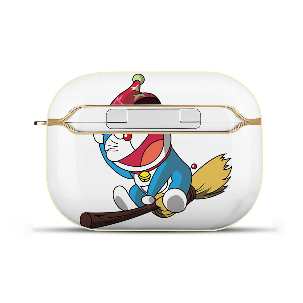 （画像用） ドラえもん Doraemon 【AirPods Pro用】ハードシェル保護ケース｜耐衝撃・防指紋・カラビナ付き商品仕様