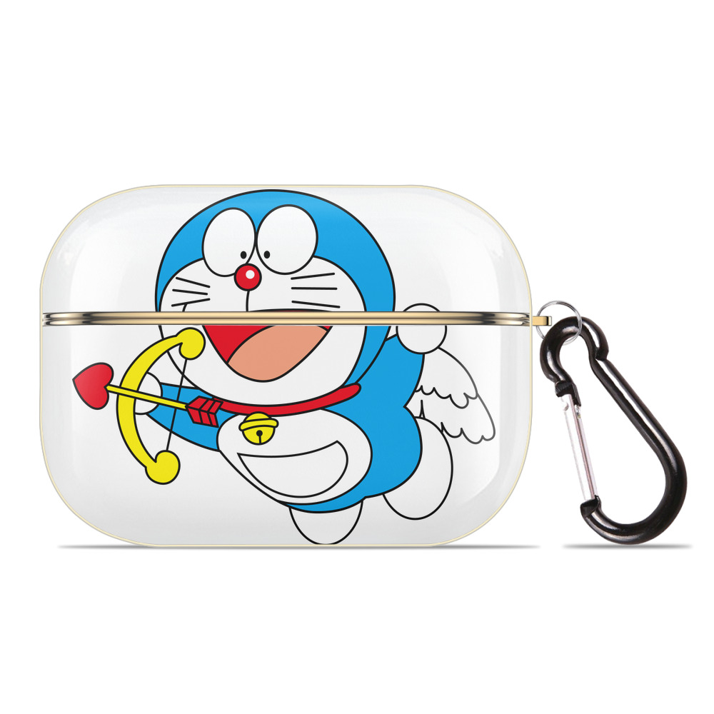 （画像用） ドラえもん Doraemon 【AirPods Pro用】ハードシェル保護ケース｜耐衝撃・防指紋・カラビナ付き商品仕様
