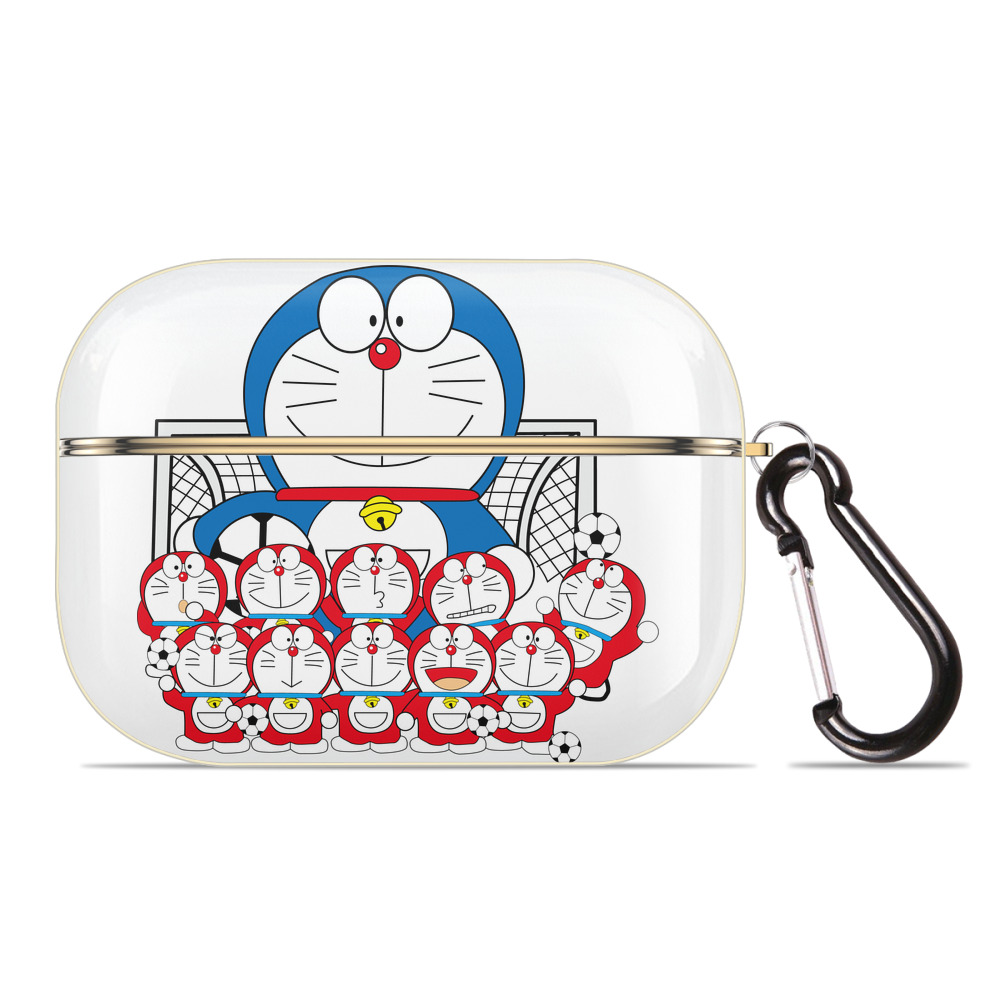 （画像用） ドラえもん Doraemon 【AirPods Pro用】ハードシェル保護ケース｜耐衝撃・防指紋・カラビナ付き商品仕様