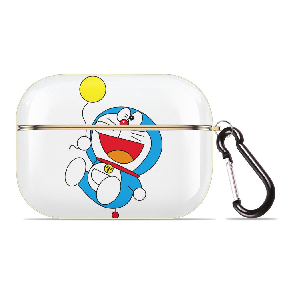 （画像用） ドラえもん Doraemon 【AirPods Pro用】ハードシェル保護ケース｜耐衝撃・防指紋・カラビナ付き商品仕様