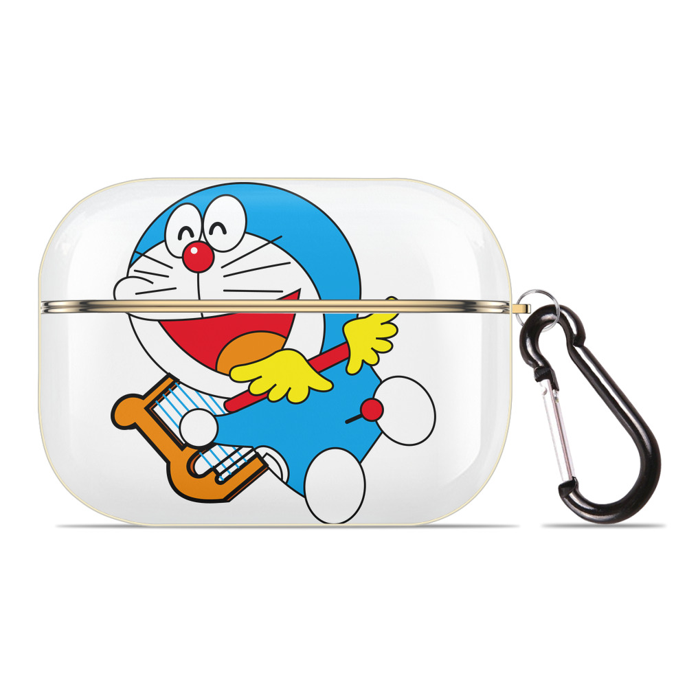 （画像用） ドラえもん Doraemon 【AirPods Pro用】ハードシェル保護ケース｜耐衝撃・防指紋・カラビナ付き商品仕様