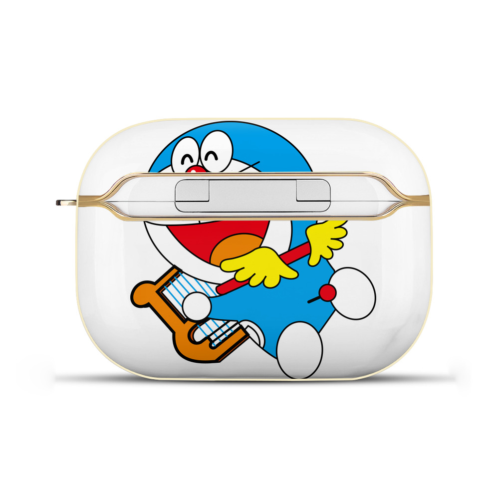 （画像用） ドラえもん Doraemon 【AirPods Pro用】ハードシェル保護ケース｜耐衝撃・防指紋・カラビナ付き商品仕様