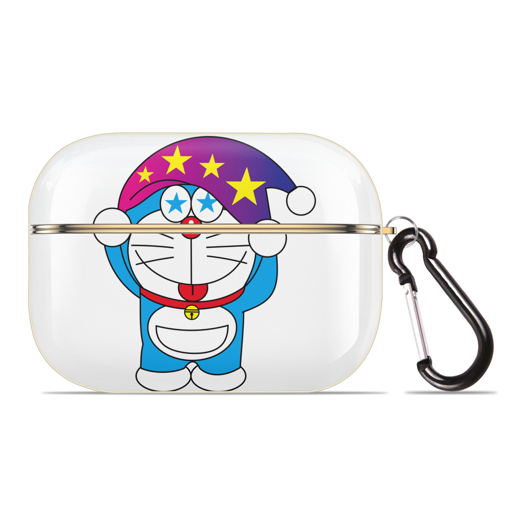 （画像用） ドラえもん Doraemon 【AirPods Pro用】ハードシェル保護ケース｜耐衝撃・防指紋・カラビナ付き商品仕様