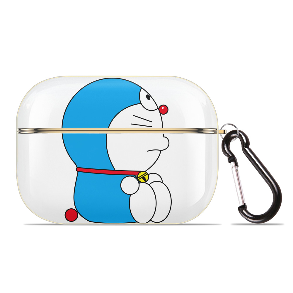 （画像用） ドラえもん Doraemon 【AirPods Pro用】ハードシェル保護ケース｜耐衝撃・防指紋・カラビナ付き商品仕様