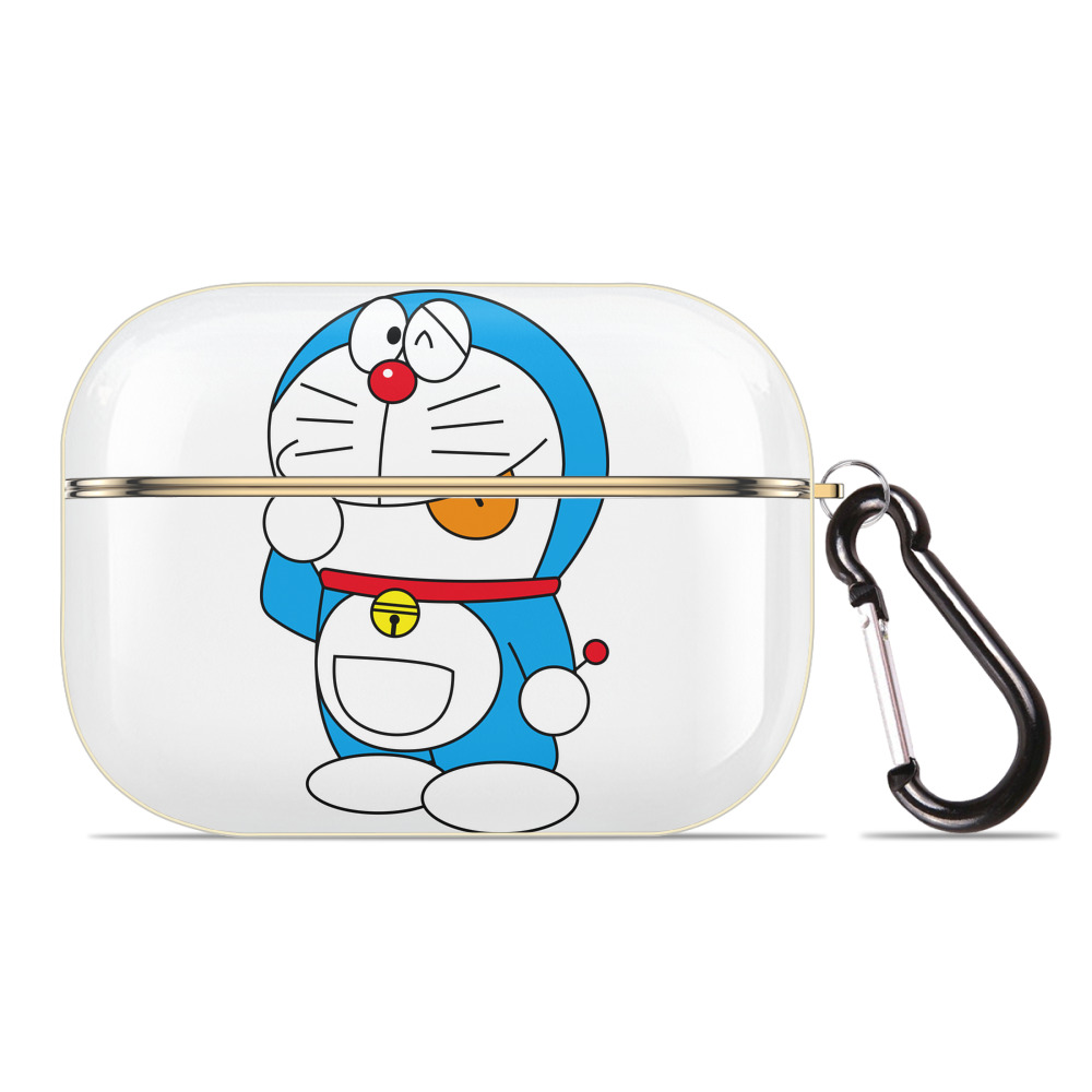 （画像用） ドラえもん Doraemon 【AirPods Pro用】ハードシェル保護ケース｜耐衝撃・防指紋・カラビナ付き商品仕様