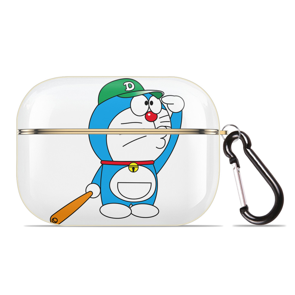 （画像用） ドラえもん Doraemon 【AirPods Pro用】ハードシェル保護ケース｜耐衝撃・防指紋・カラビナ付き商品仕様