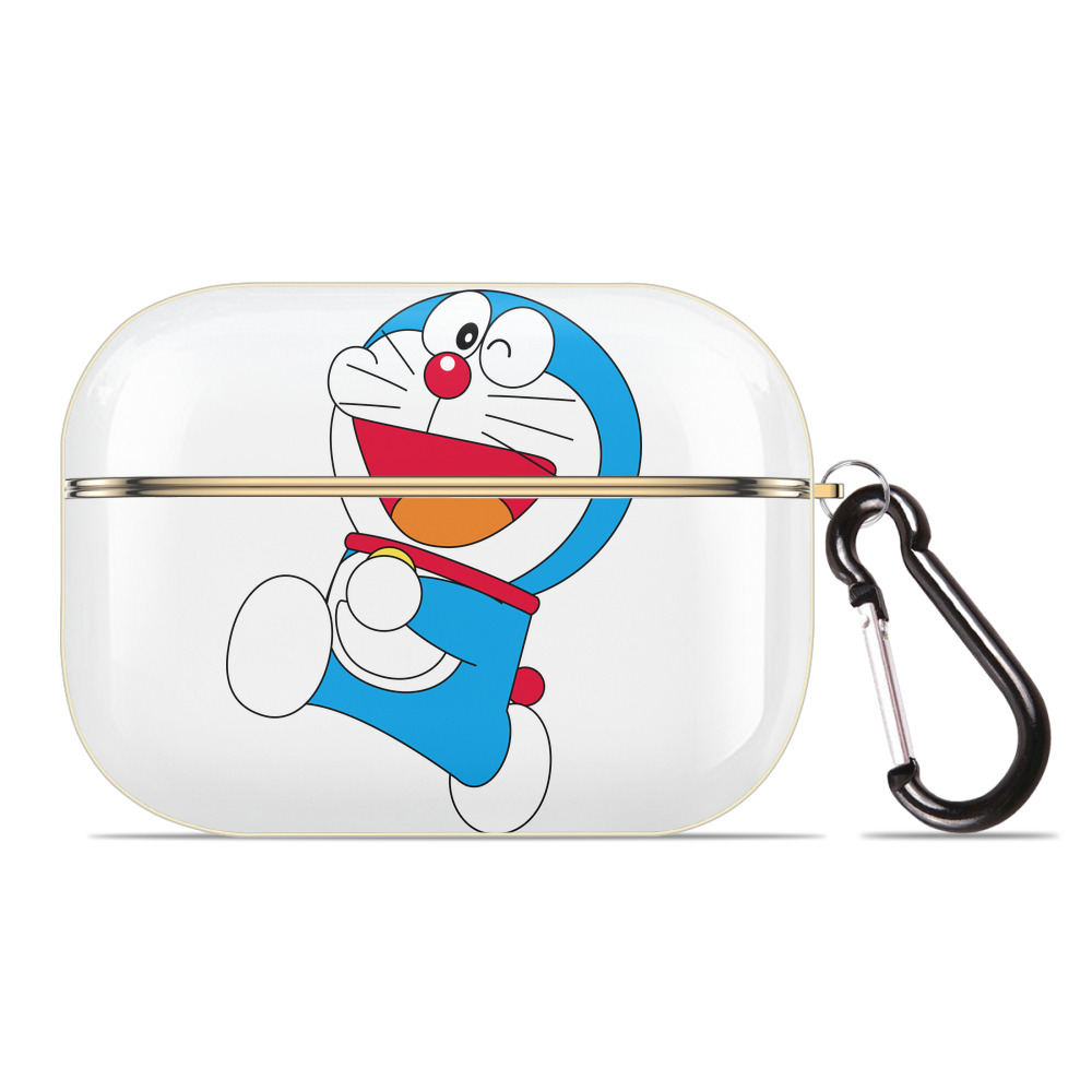 （画像用） ドラえもん Doraemon 【AirPods Pro用】ハードシェル保護ケース｜耐衝撃・防指紋・カラビナ付き商品仕様