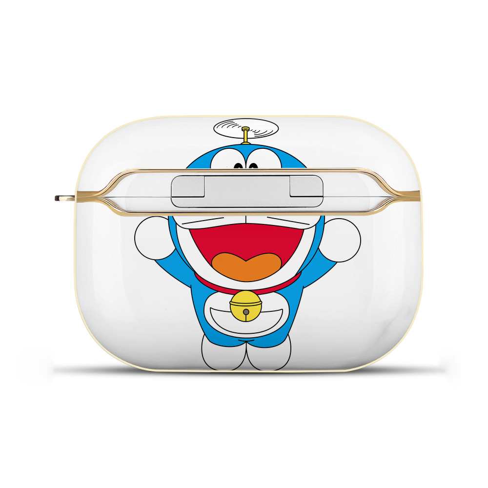 （画像用） ドラえもん Doraemon 【AirPods Pro用】ハードシェル保護ケース｜耐衝撃・防指紋・カラビナ付き商品仕様