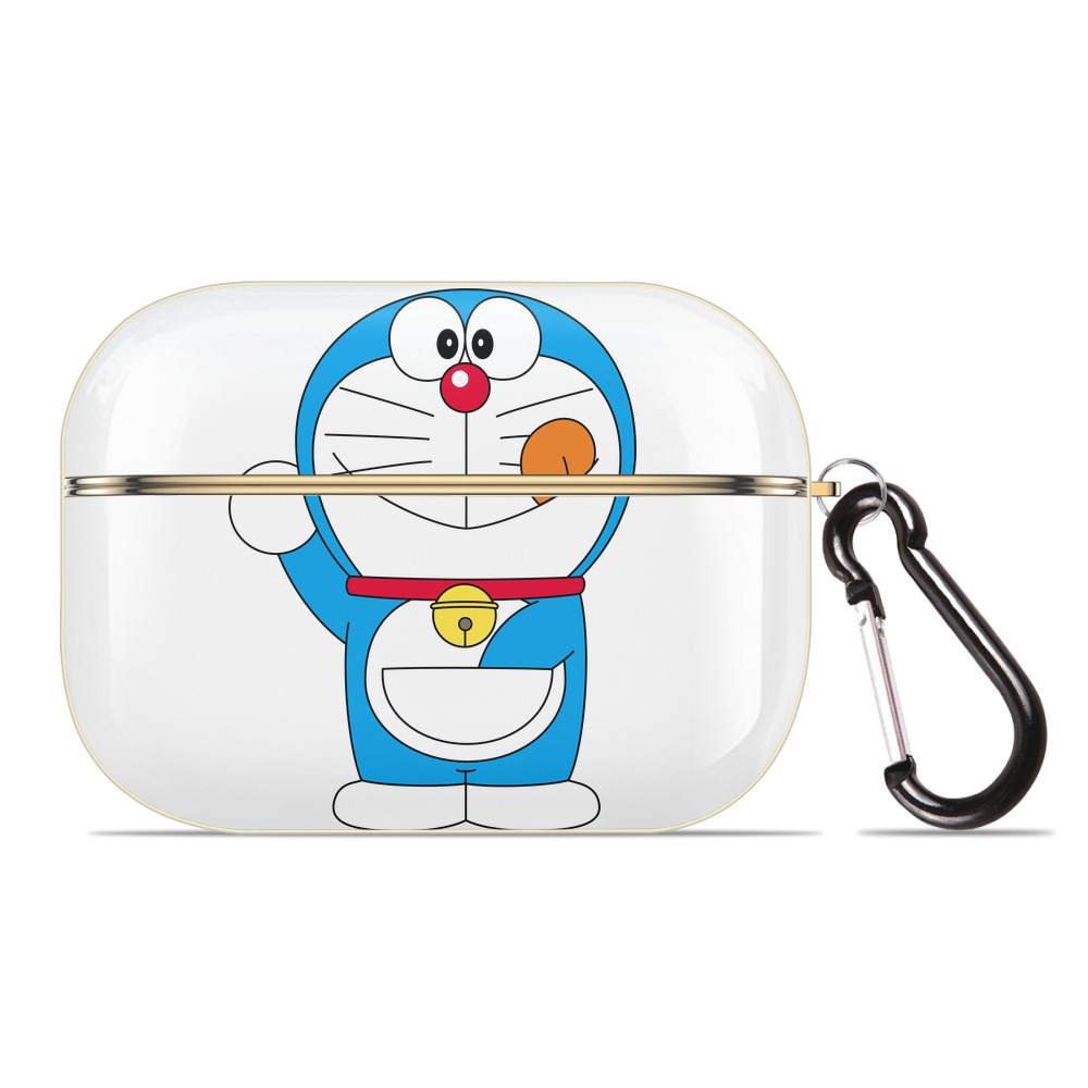 （画像用） ドラえもん Doraemon 【AirPods Pro用】ハードシェル保護ケース｜耐衝撃・防指紋・カラビナ付き商品仕様