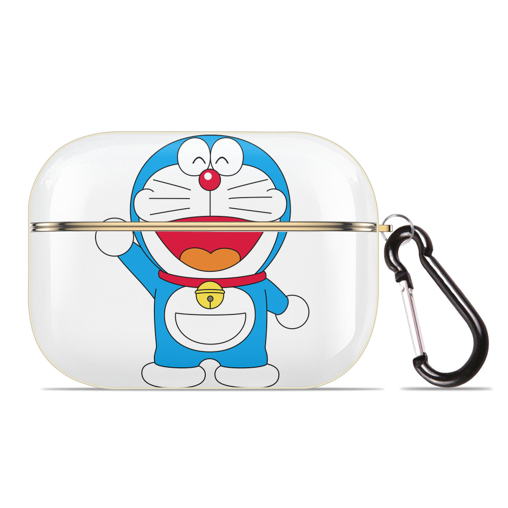 （画像用） ドラえもん Doraemon 【AirPods Pro用】ハードシェル保護ケース｜耐衝撃・防指紋・カラビナ付き商品仕様