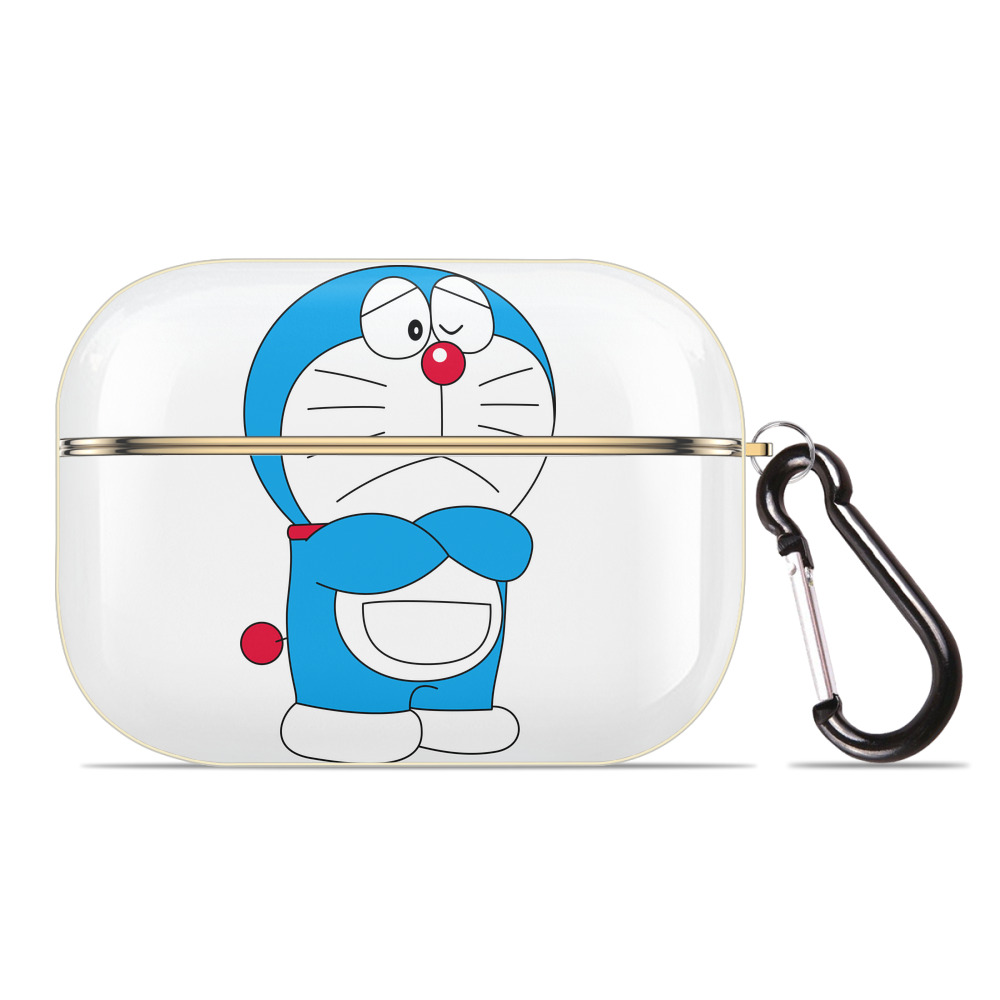 （画像用） ドラえもん Doraemon 【AirPods Pro用】ハードシェル保護ケース｜耐衝撃・防指紋・カラビナ付き商品仕様