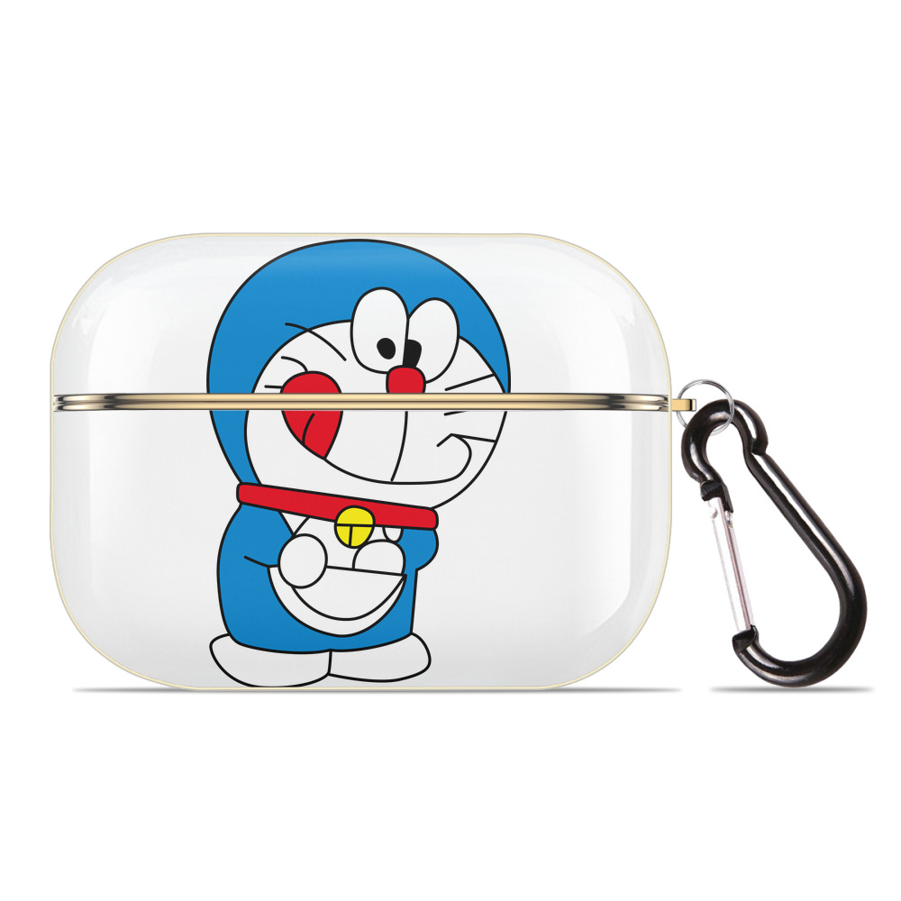 （画像用） ドラえもん Doraemon 【AirPods Pro用】ハードシェル保護ケース｜耐衝撃・防指紋・カラビナ付き商品仕様