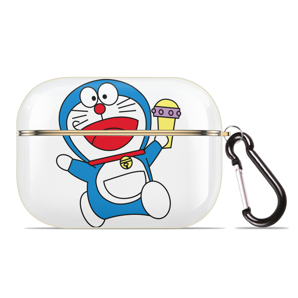 （画像用） ドラえもん Doraemon 【AirPods Pro用】ハードシェル保護ケース｜耐衝撃・防指紋・カラビナ付き商品仕様