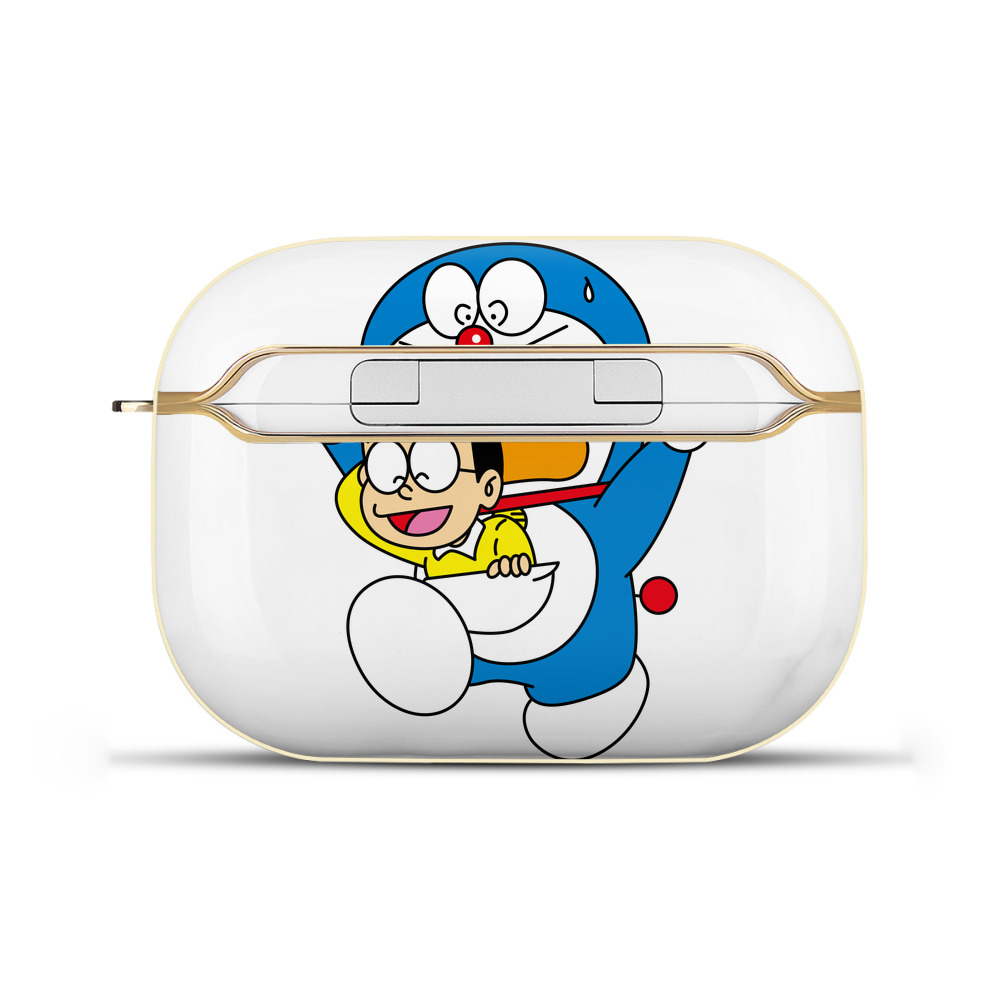 （画像用） ドラえもん Doraemon 【AirPods Pro用】ハードシェル保護ケース｜耐衝撃・防指紋・カラビナ付き商品仕様