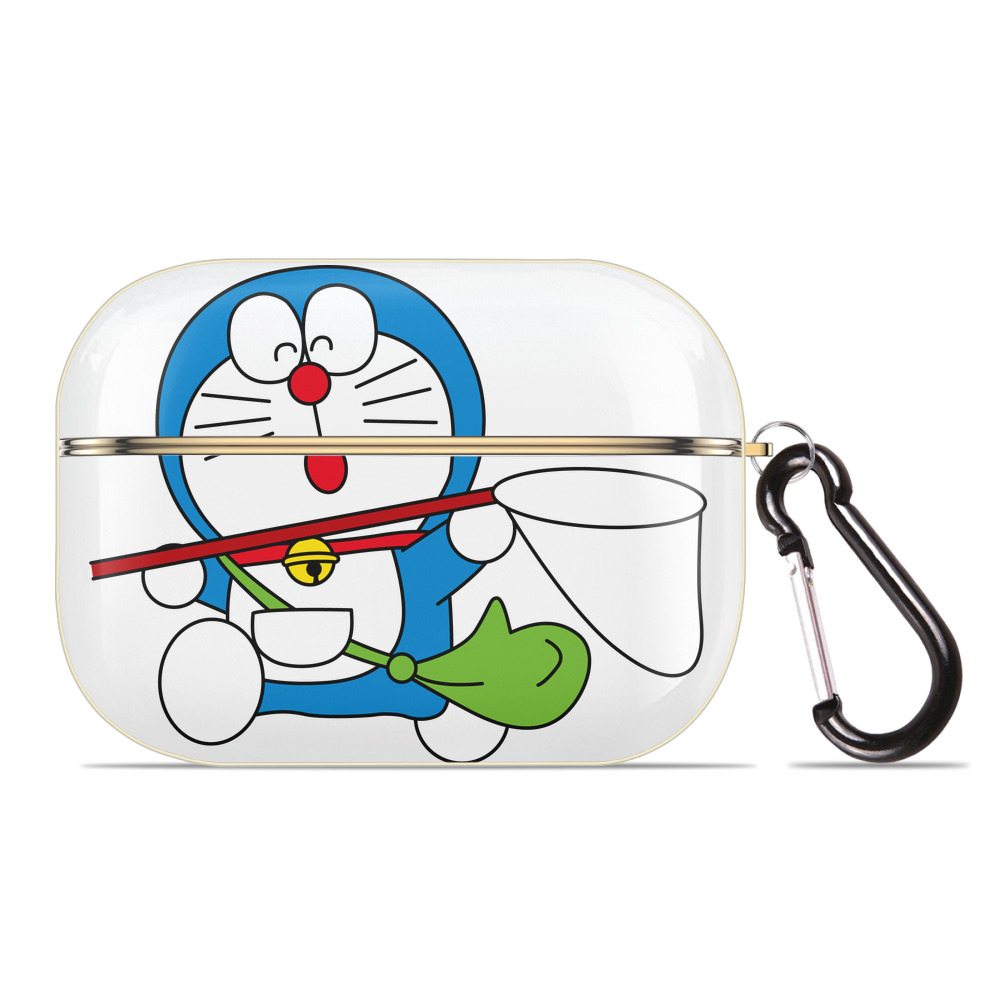 （画像用） ドラえもん Doraemon 【AirPods Pro用】ハードシェル保護ケース｜耐衝撃・防指紋・カラビナ付き商品仕様