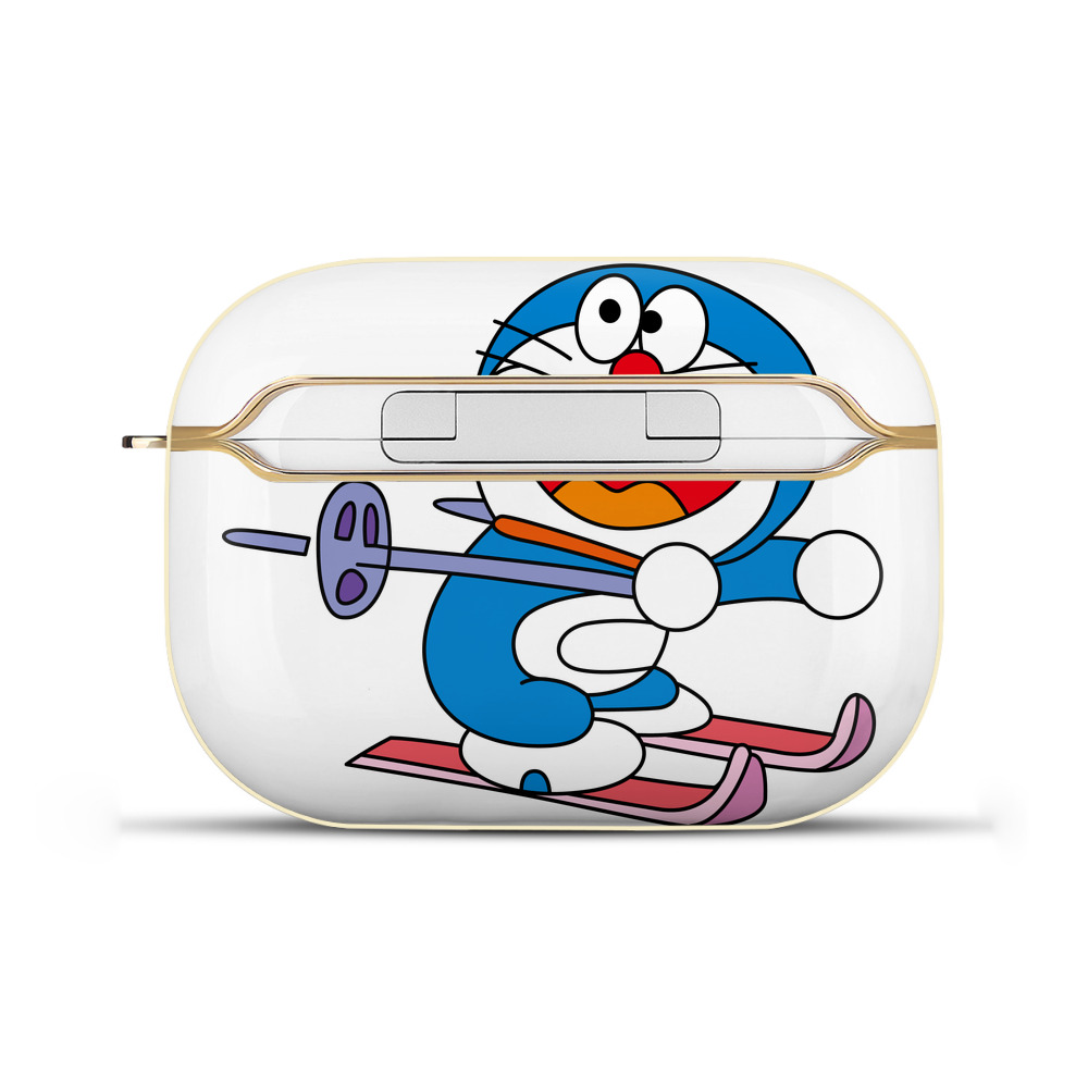 （画像用） ドラえもん Doraemon 【AirPods Pro用】ハードシェル保護ケース｜耐衝撃・防指紋・カラビナ付き商品仕様