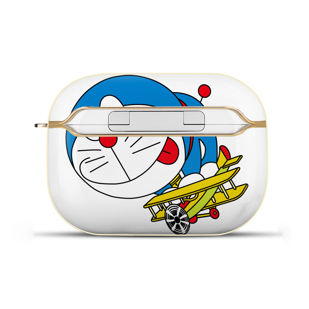 （画像用） ドラえもん Doraemon 【AirPods Pro用】ハードシェル保護ケース｜耐衝撃・防指紋・カラビナ付き商品仕様