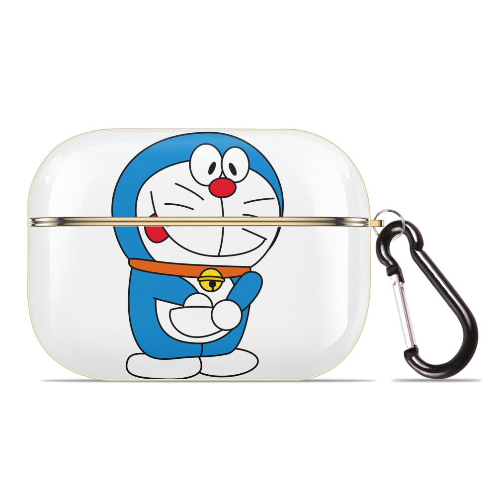 （画像用） ドラえもん Doraemon 【AirPods Pro用】ハードシェル保護ケース｜耐衝撃・防指紋・カラビナ付き商品仕様